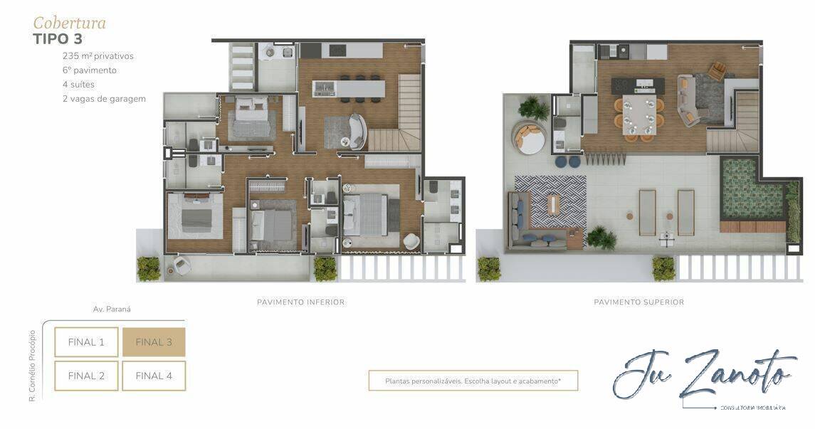 Apartamento à venda com 3 quartos, 135m² - Foto 37