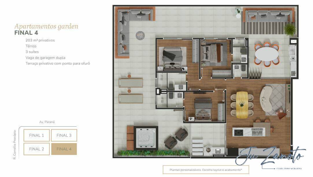 Apartamento à venda com 3 quartos, 135m² - Foto 36