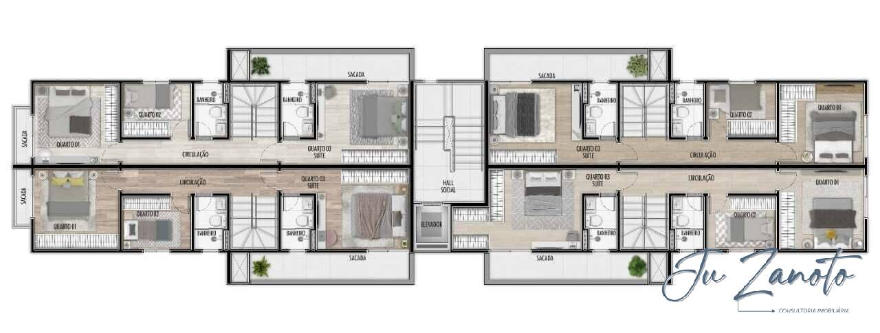 Apartamento à venda com 2 quartos, 14m² - Foto 18