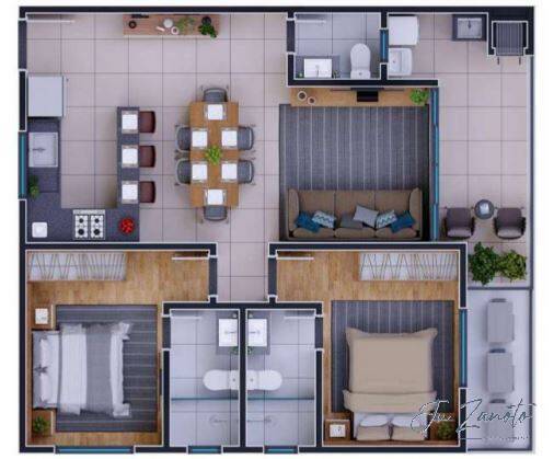 Apartamento à venda com 2 quartos, 58m² - Foto 12