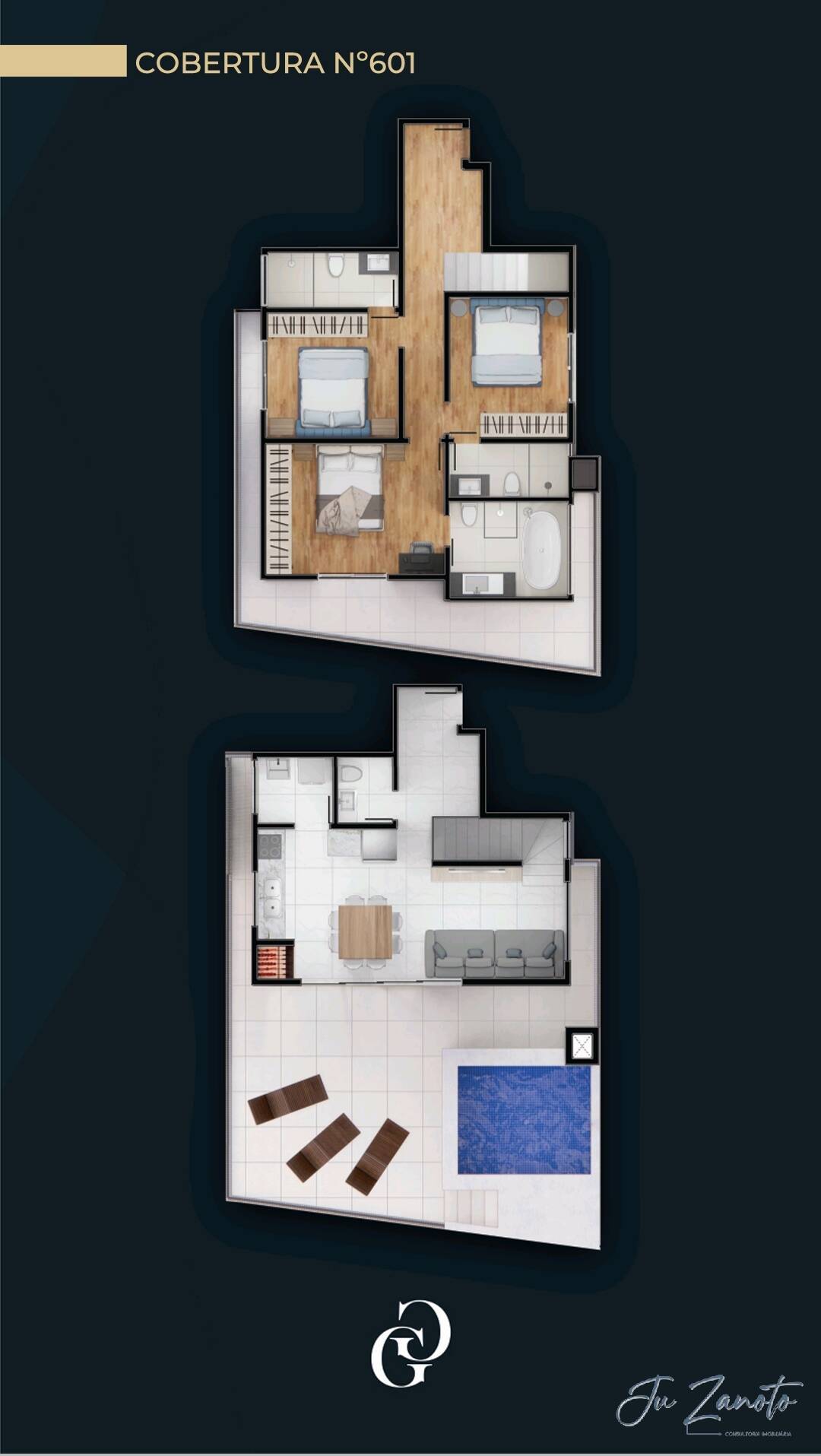 Apartamento à venda com 3 quartos, 191m² - Foto 10