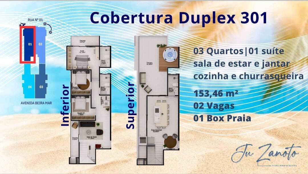 Apartamento à venda com 3 quartos, 153m² - Foto 11