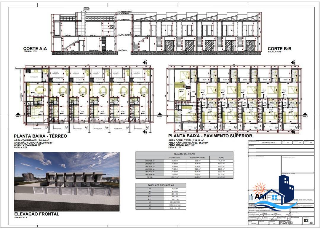 Apartamento à venda com 3 quartos, 80m² - Foto 2